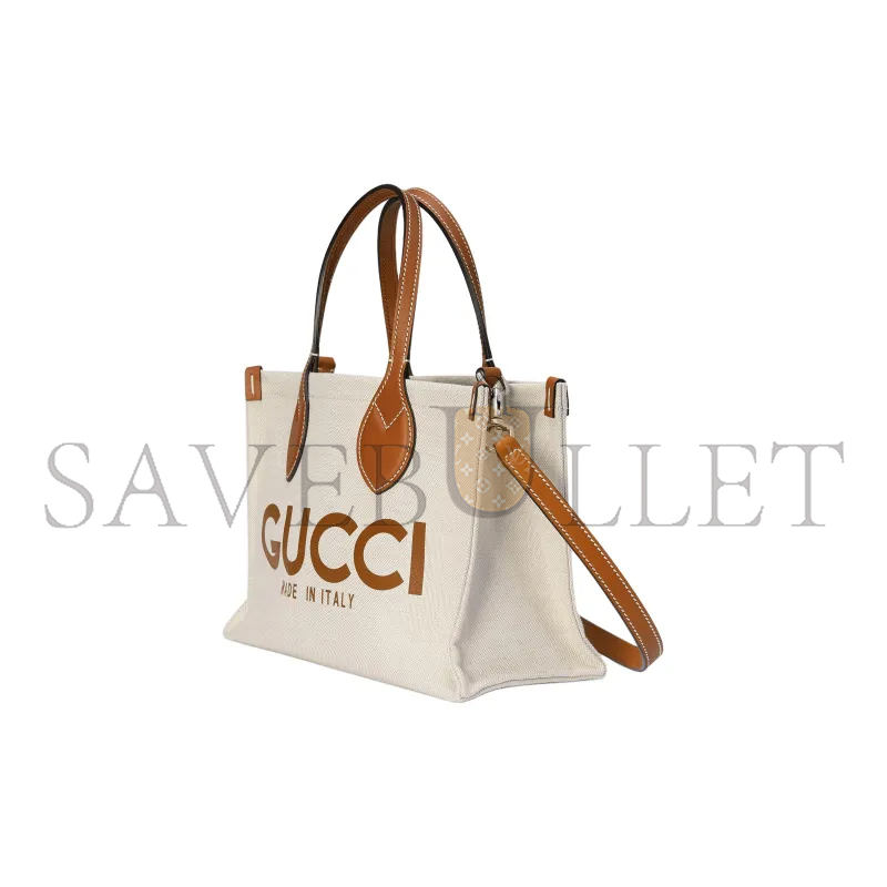 GUCCI PRINTED MINI TOTE BAG 772144 FACUL 8451 (28*19.5*12cm)